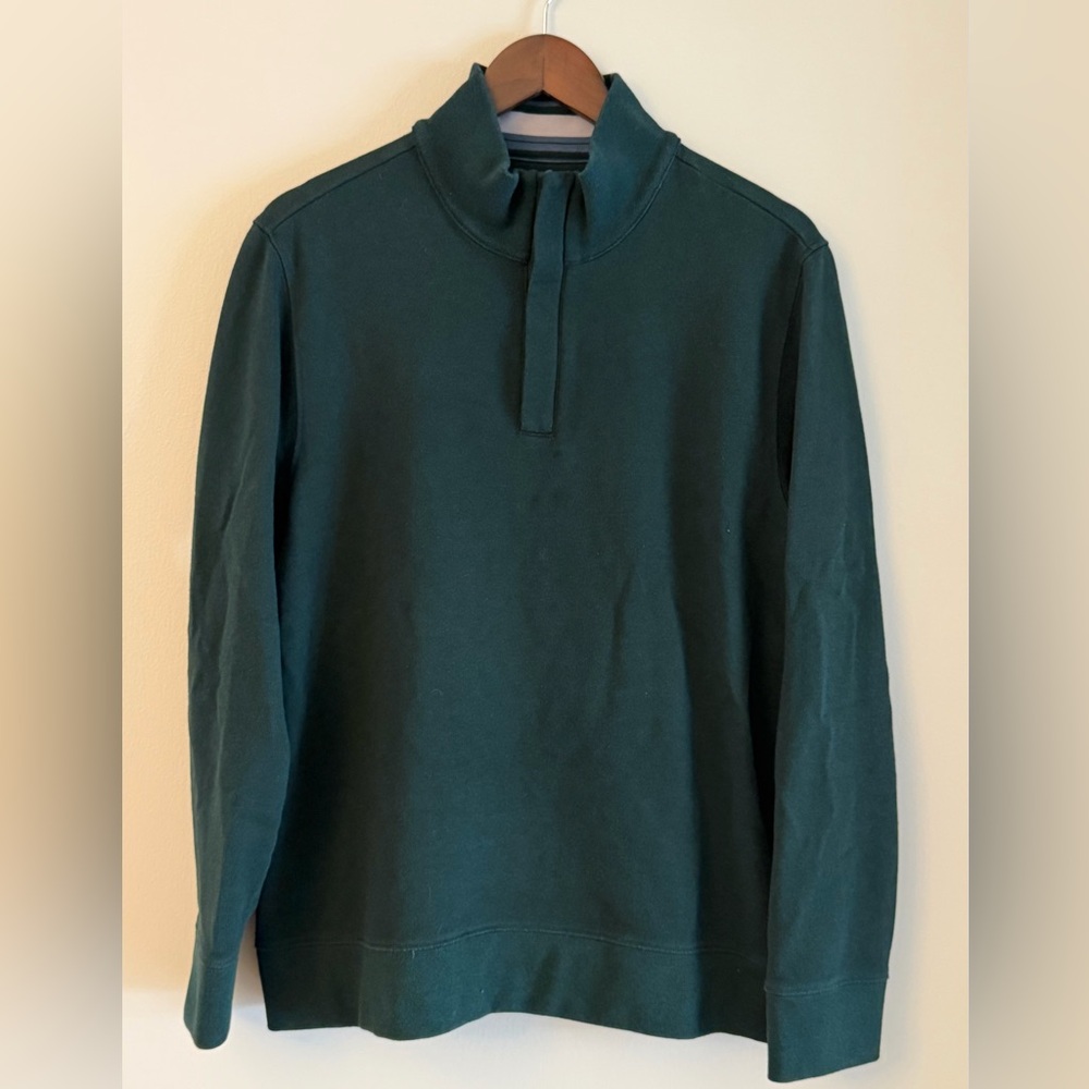 UNTUCKit Men’s Quarter-Zip Pullover | Size L